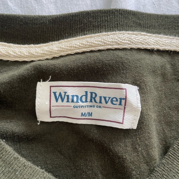 Men’s wind river olive long sleeve - Picture 2 of 3